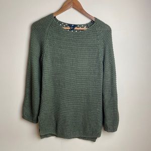 H&M Green Knit Sweater, S